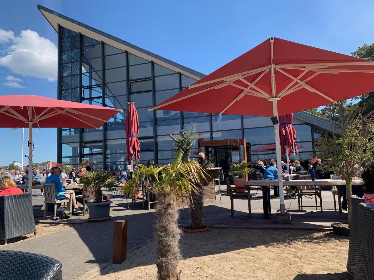 Reethaus Seeadler mit Sauna, Terrasse, Garten Glowe Exterior foto